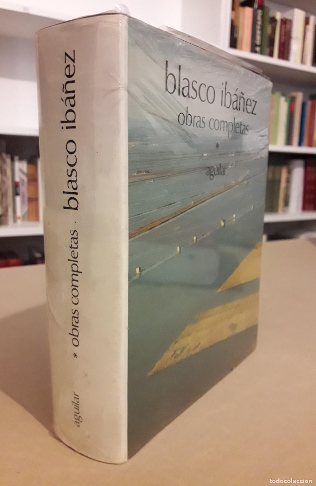 Libros de segunda mano: V. Blasco Ib&aacute;&ntilde;ez . obras completas 1. En celof&aacute;n a estrenar - Foto 1