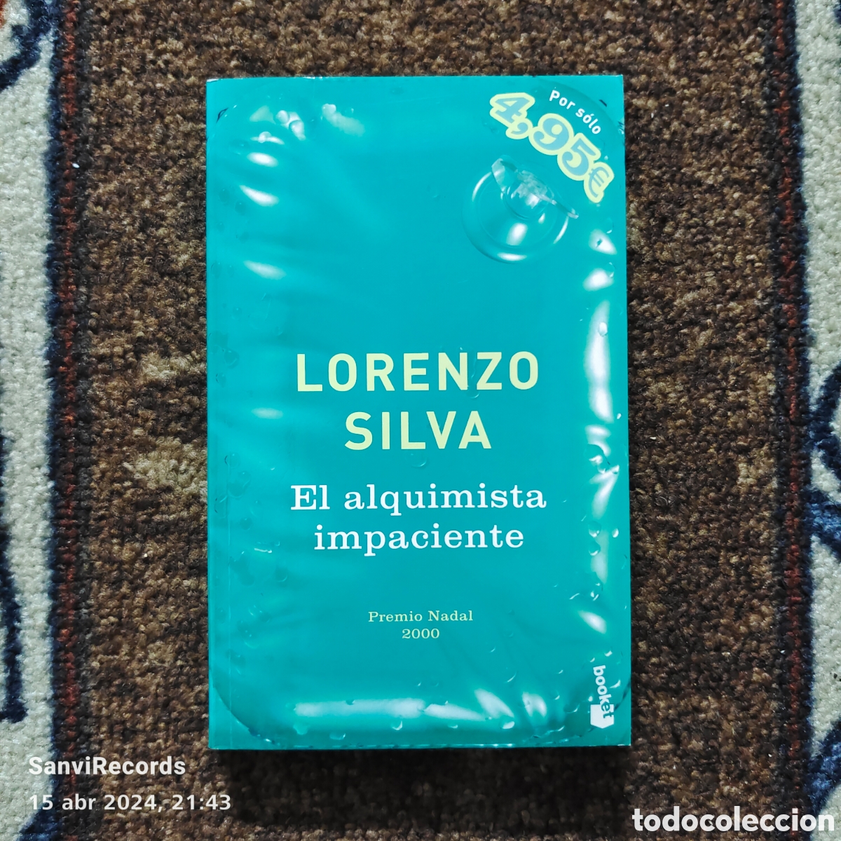Libros de segunda mano: EL ALQUIMISTA IMPACIENTE (LORENZO SILVA) - Foto 1