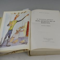 Libros de segunda mano: DON QUIJOTE DE LA MANCHA, CERVANTES. 1964, EDITORA REGIONAL. 22,5X31CM.