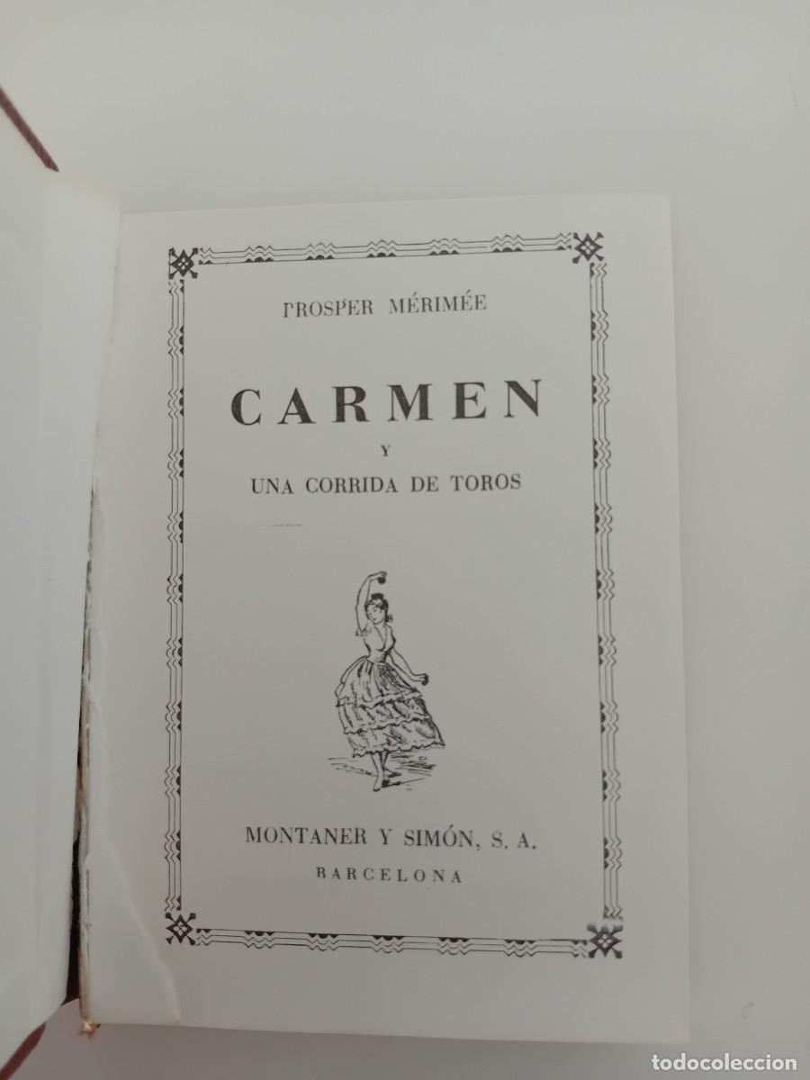 Libros de segunda mano: CARMEN. PROSPER MERIMEE. MONTANER Y SIM&Oacute;N. 1968 - Foto 2