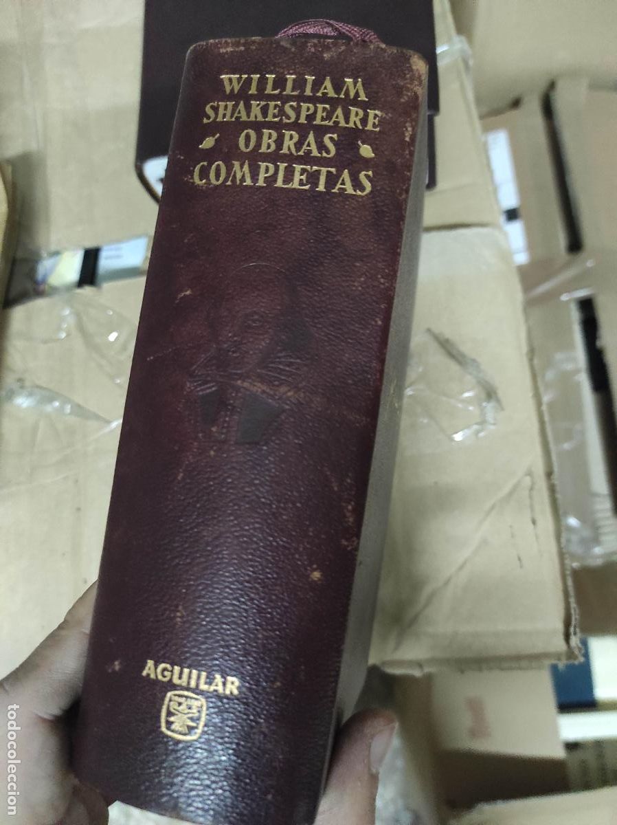 Libros de segunda mano: LIBRO WILLIAM SHAKESPEARE OBRAS COMPLETAS . AGUILAR 1965 - Foto 2