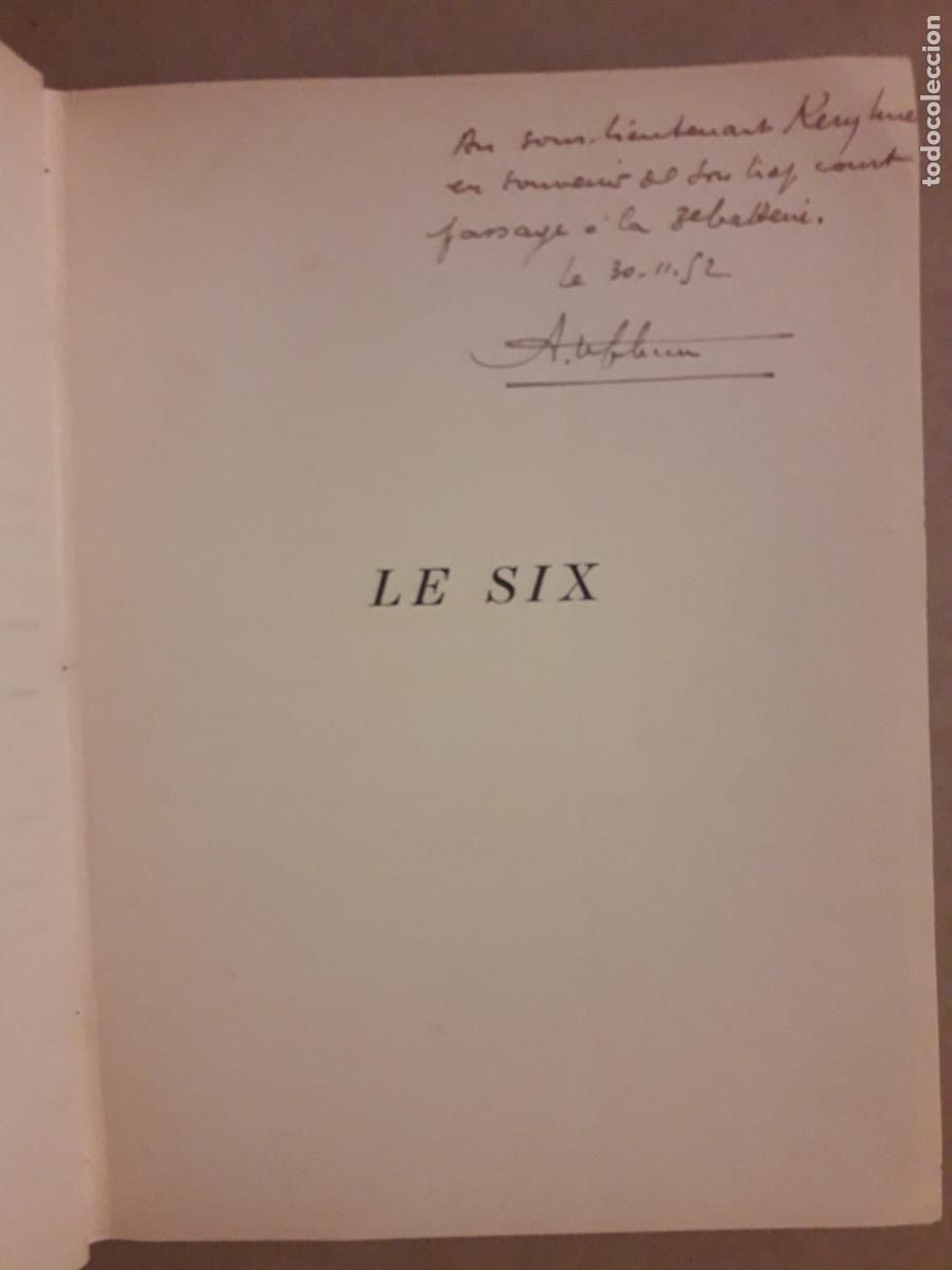 Libros de segunda mano: LE SIX- ANDR&Eacute; BILLY, Ejemplar numerado con 8 aguafuertes. plena piel. - Foto 3