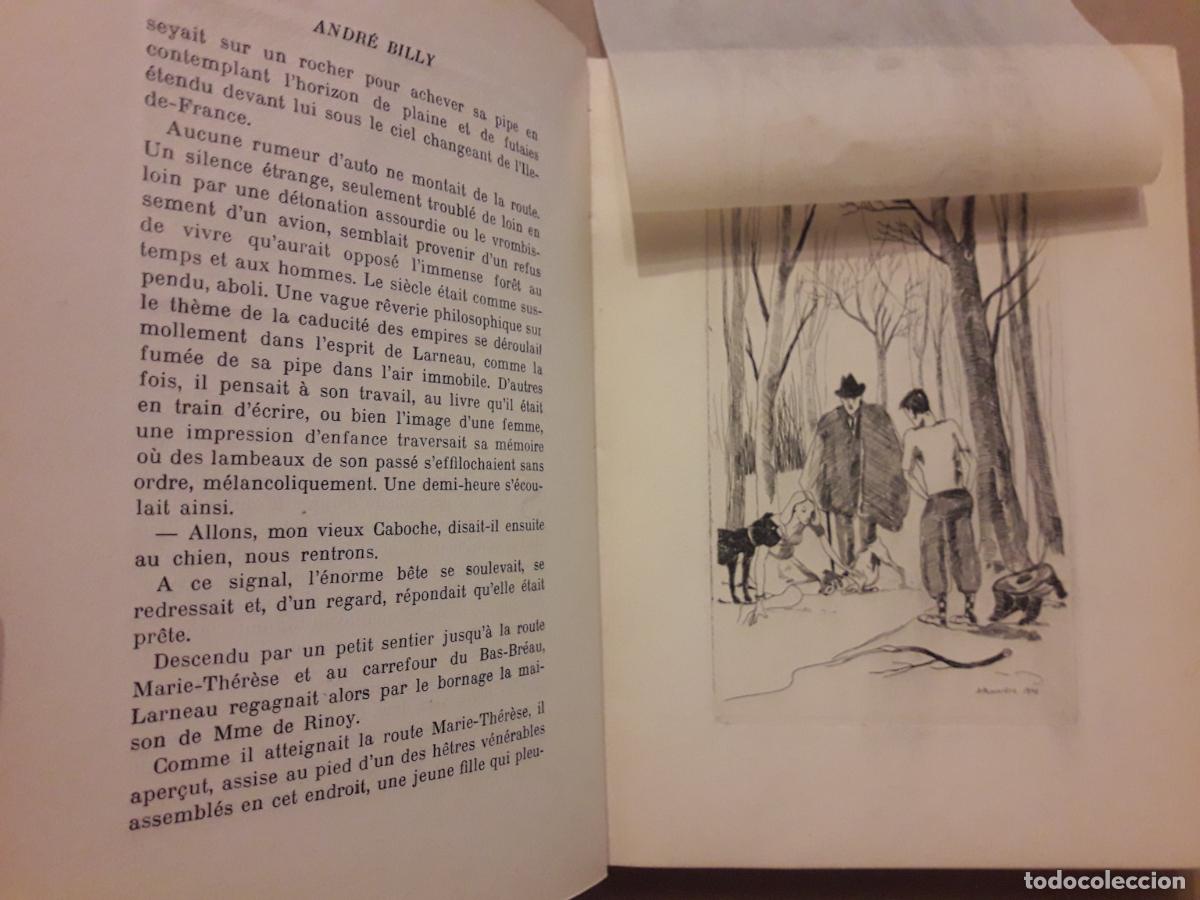Libros de segunda mano: LE SIX- ANDR&Eacute; BILLY, Ejemplar numerado con 8 aguafuertes. plena piel. - Foto 5