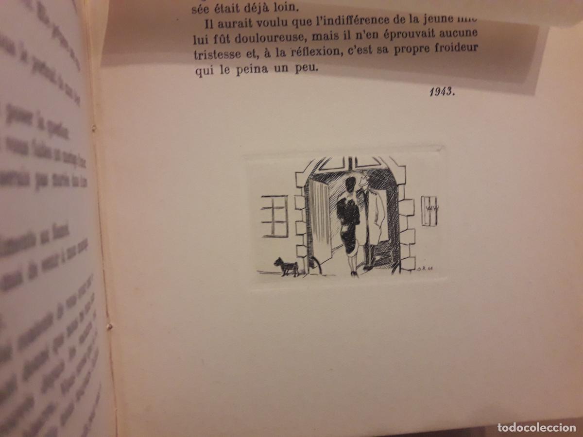 Libros de segunda mano: LE SIX- ANDR&Eacute; BILLY, Ejemplar numerado con 8 aguafuertes. plena piel. - Foto 6