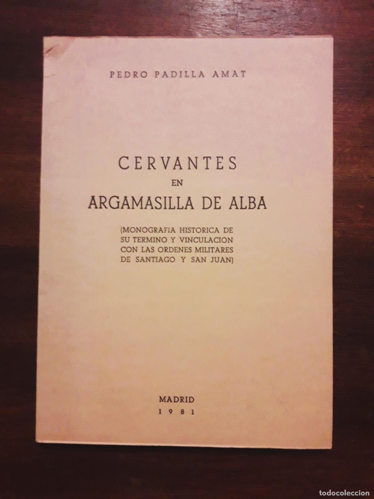 Libros de segunda mano: Cervantes en Argamasilla de Alba - Arca. 1981. - Foto 1