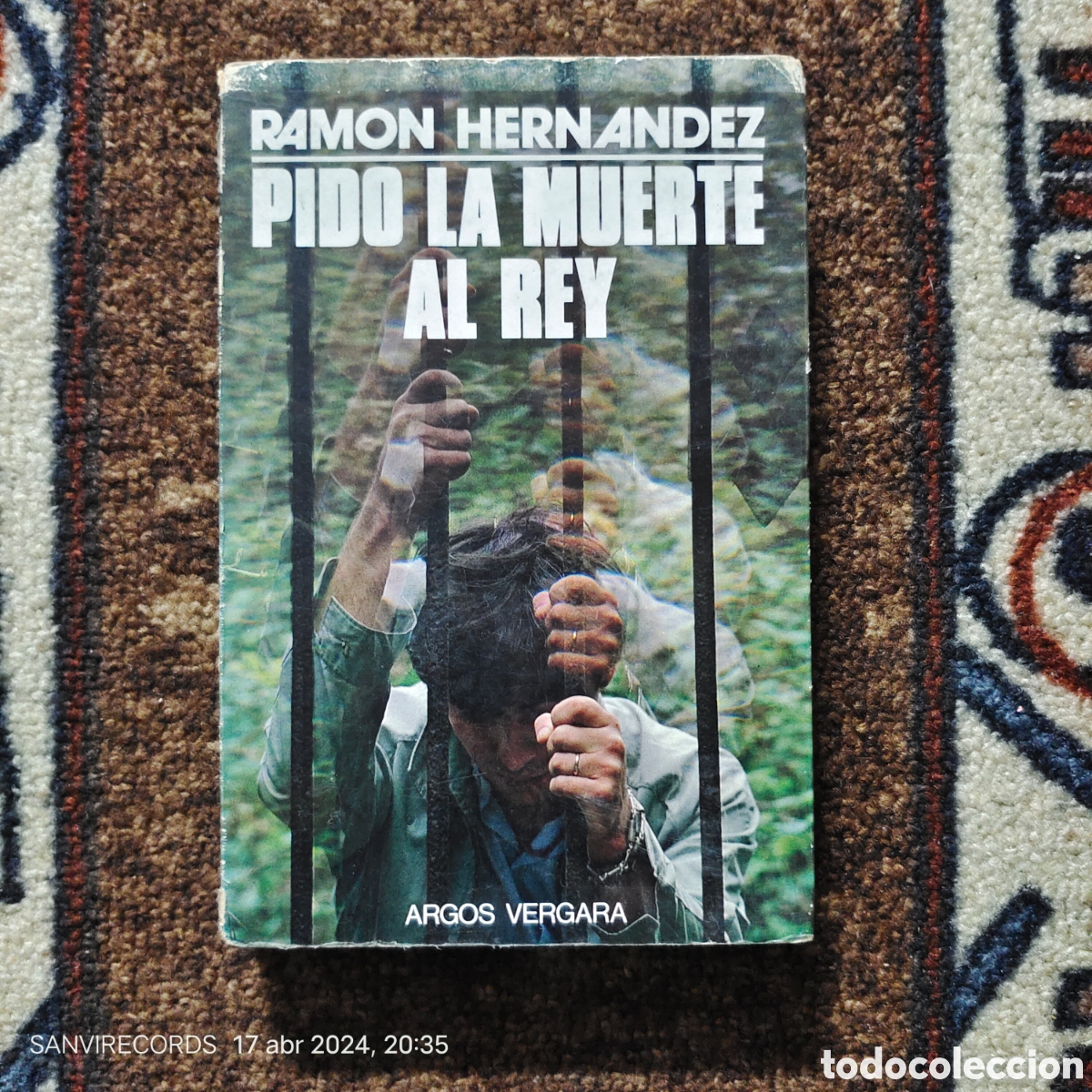 Libros de segunda mano: PIDO LA MUERTE (RAMON HERN&Aacute;NDEZ) (ARGOS VERGARA) - Foto 1