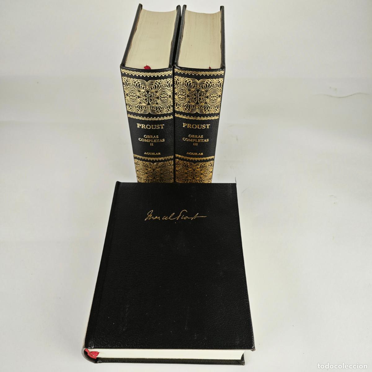 Libros de segunda mano: Proust, Marcel. Obras completas. 3 tomos. Aguilar. 2004. - Foto 2