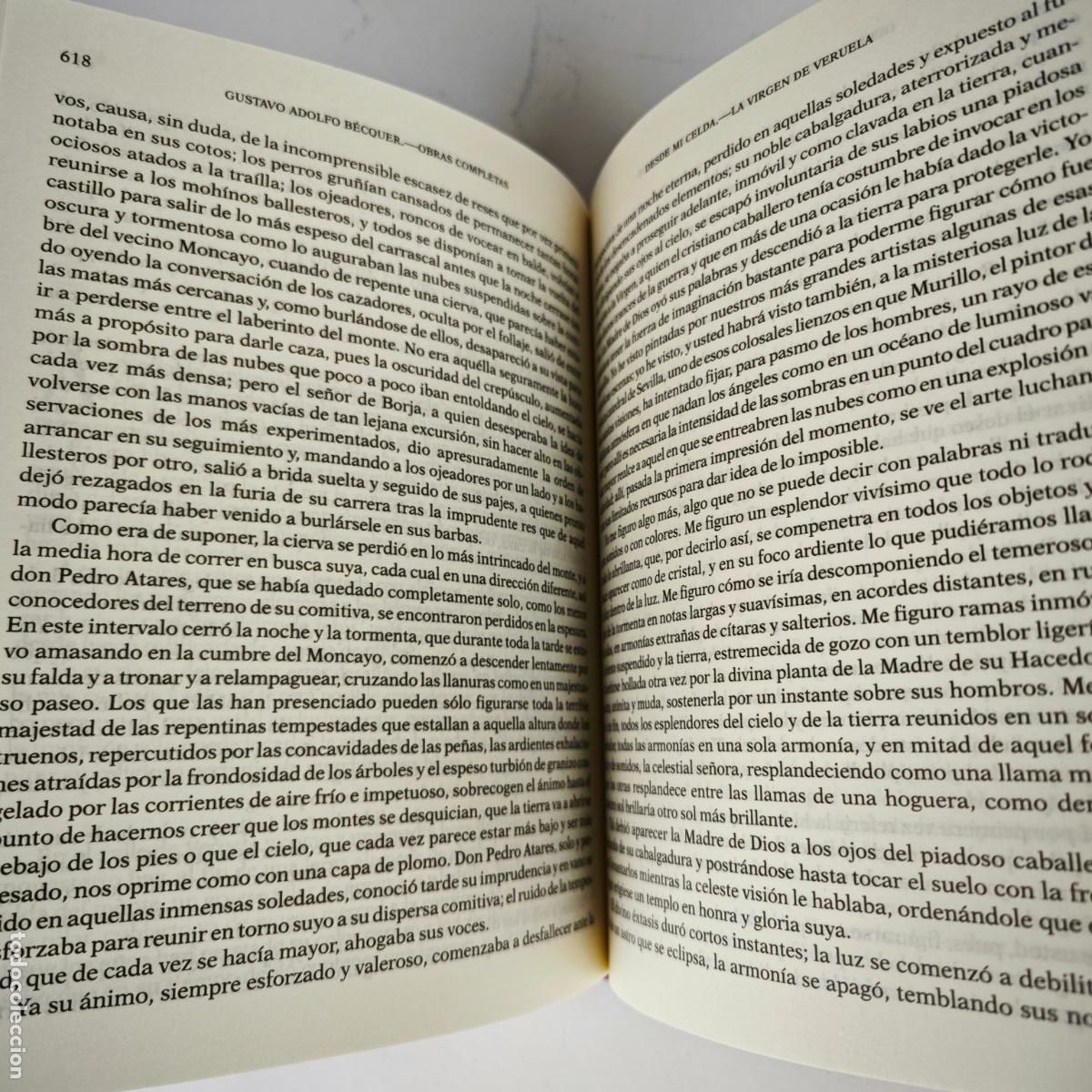 Libros de segunda mano: Becquer, Gustavo Adolfo. Obras completas. Aguilar. 2005. - Foto 3