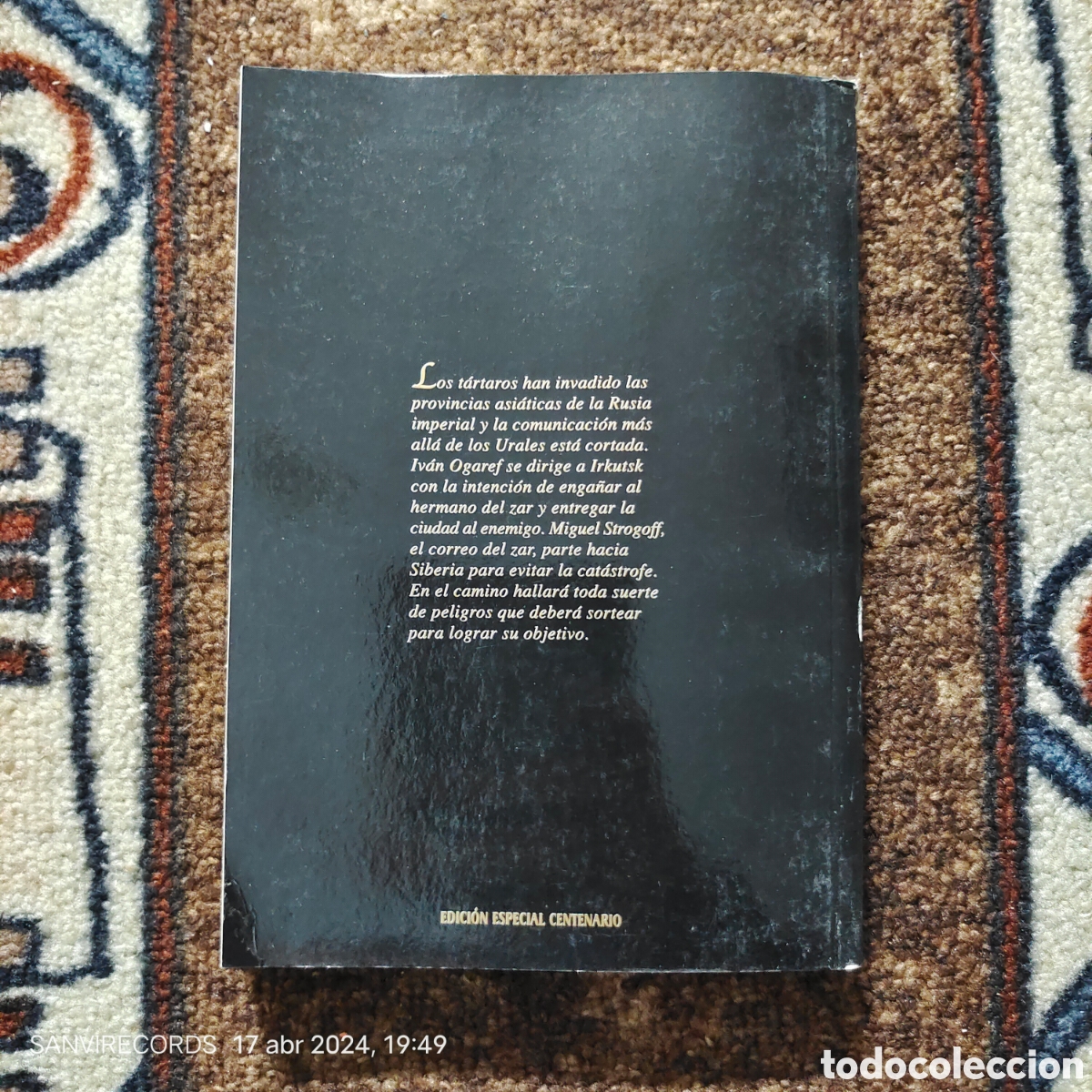 Libros de segunda mano: MIGUEL STROGOFF (JULIO VERNE) (EDICI&Oacute;N ESPECIAL CENTENARIO) - Foto 2