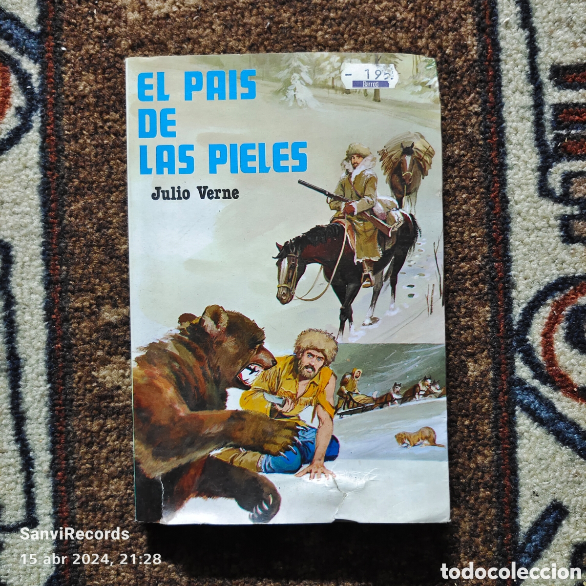 Libros de segunda mano: EL PAIS DE LAS PIELES (JULIO VERNE) - Foto 1