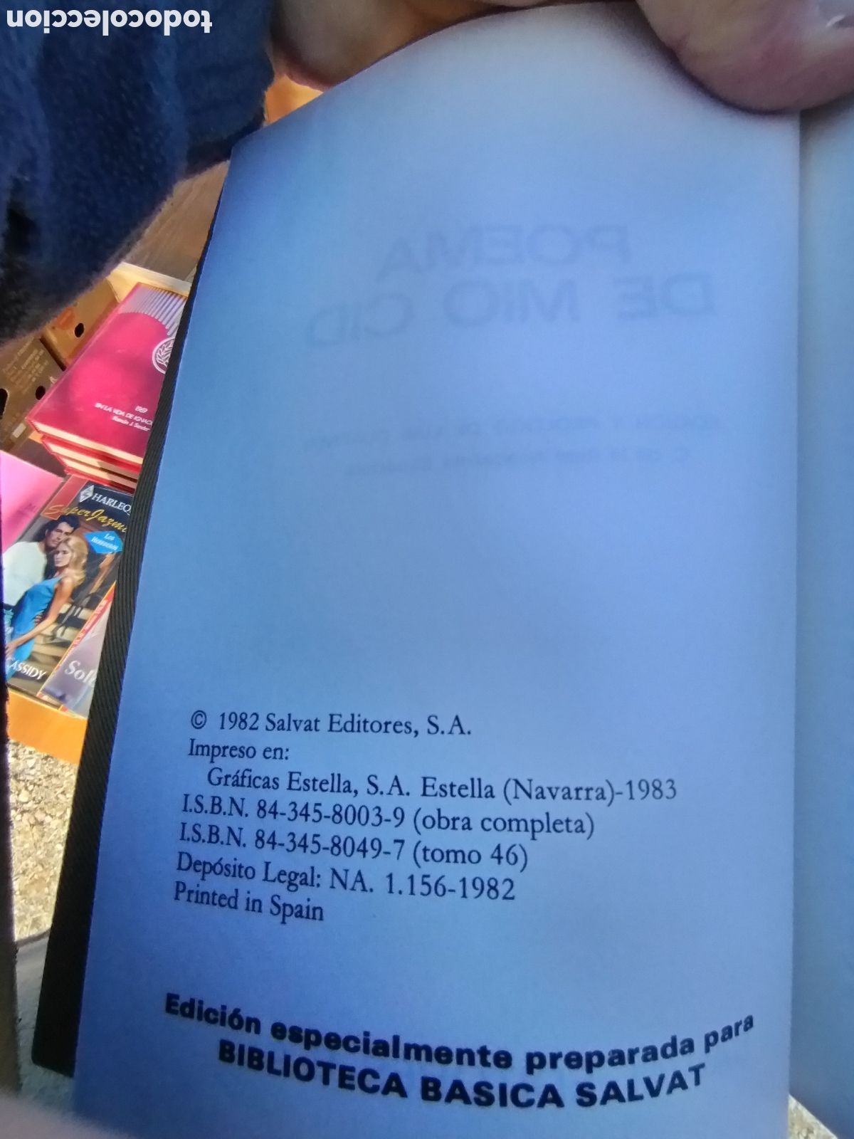 Libros de segunda mano: POEMA DEL MIO CID a&ntilde;o 1982 - Foto 2