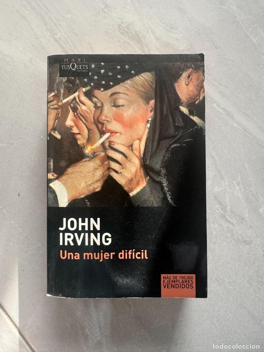 Libros de segunda mano: Una mujer dif&iacute;cil, de John Irving - Foto 1