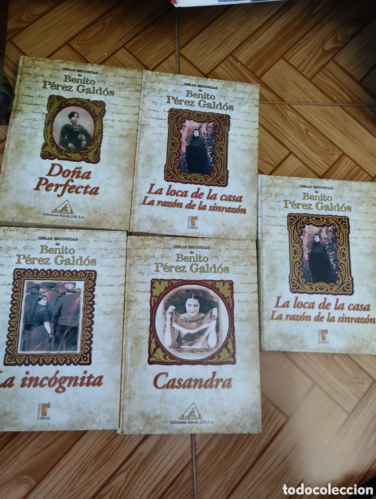 Libros de segunda mano: Lote de 5 libros de Benito P&eacute;rez Gald&oacute;s ,editorial Rueda 2001. - Foto 1
