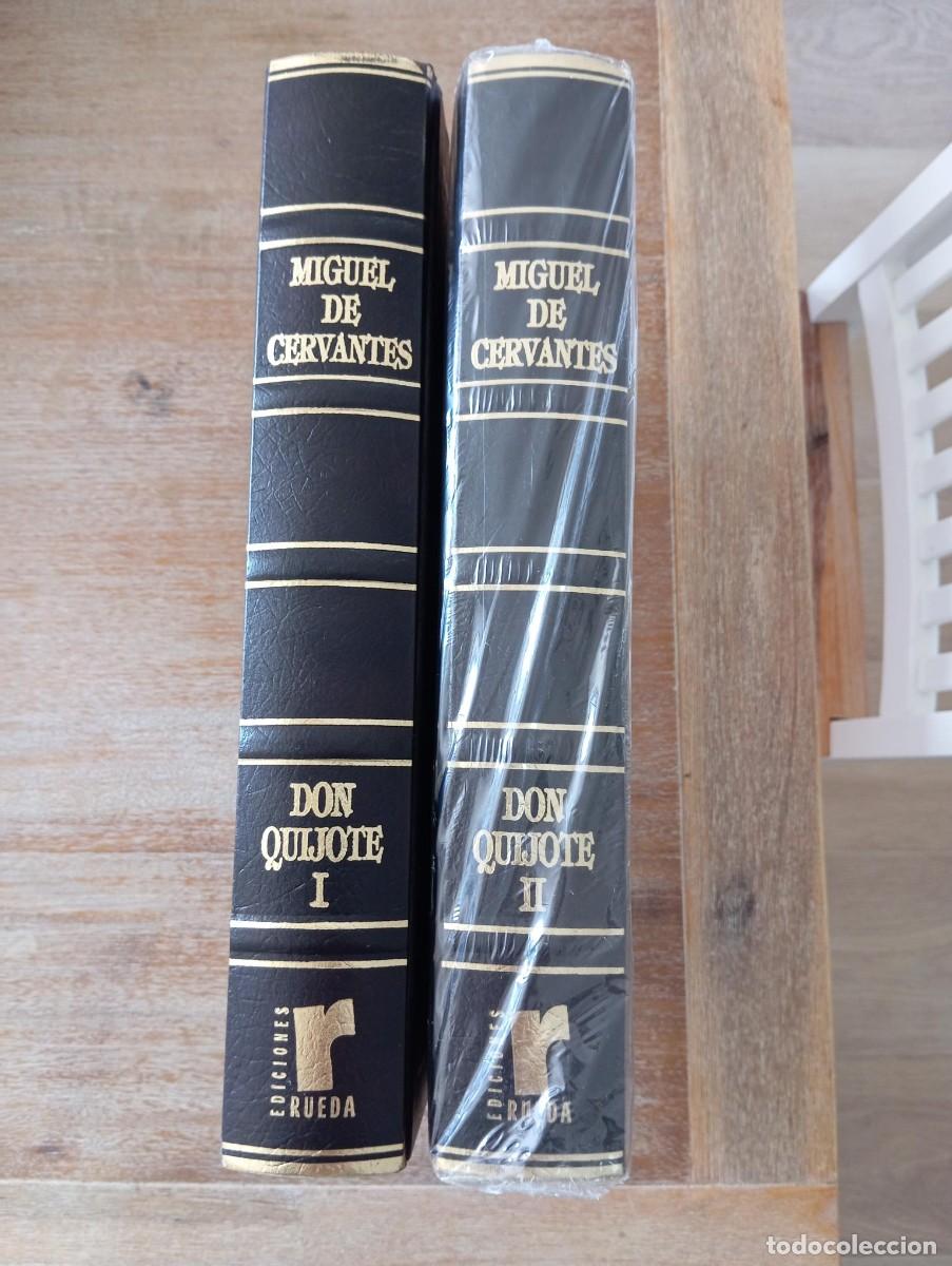 Libros de segunda mano: DON QUIJOTE DE LA MANCHA - CERVANTES - ED. RUEDA 2005 - 2 TOMOS - Foto 2