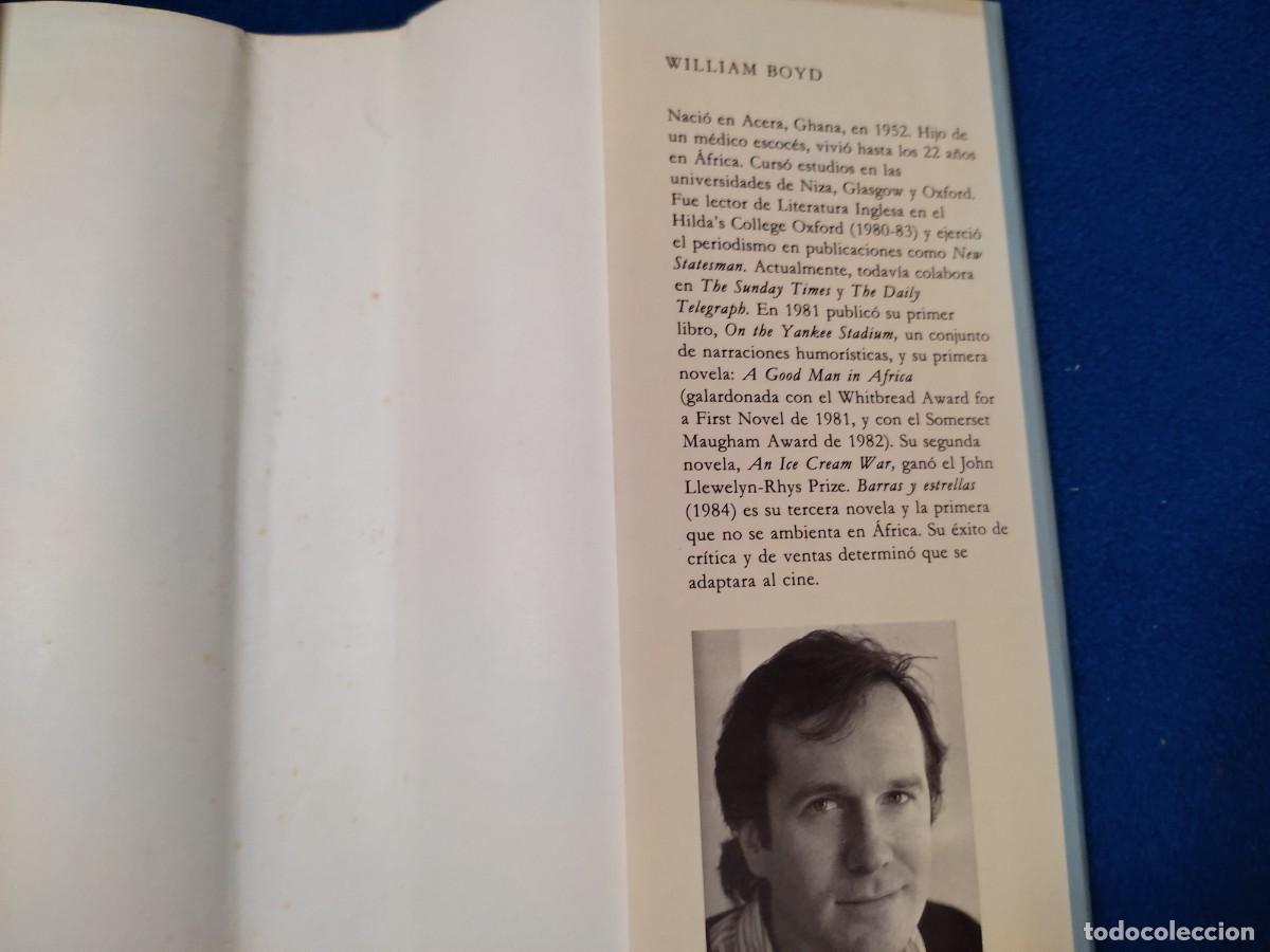 Libros de segunda mano: Barras y Estrellas William Boyd C&iacute;rculo de Lectores 1989 - Foto 6