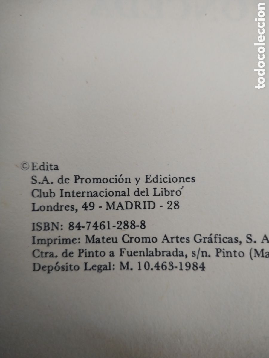 Libros de segunda mano: EL ESTUDIANTE DE SALAMANCA a&ntilde;o 1984 - Foto 2