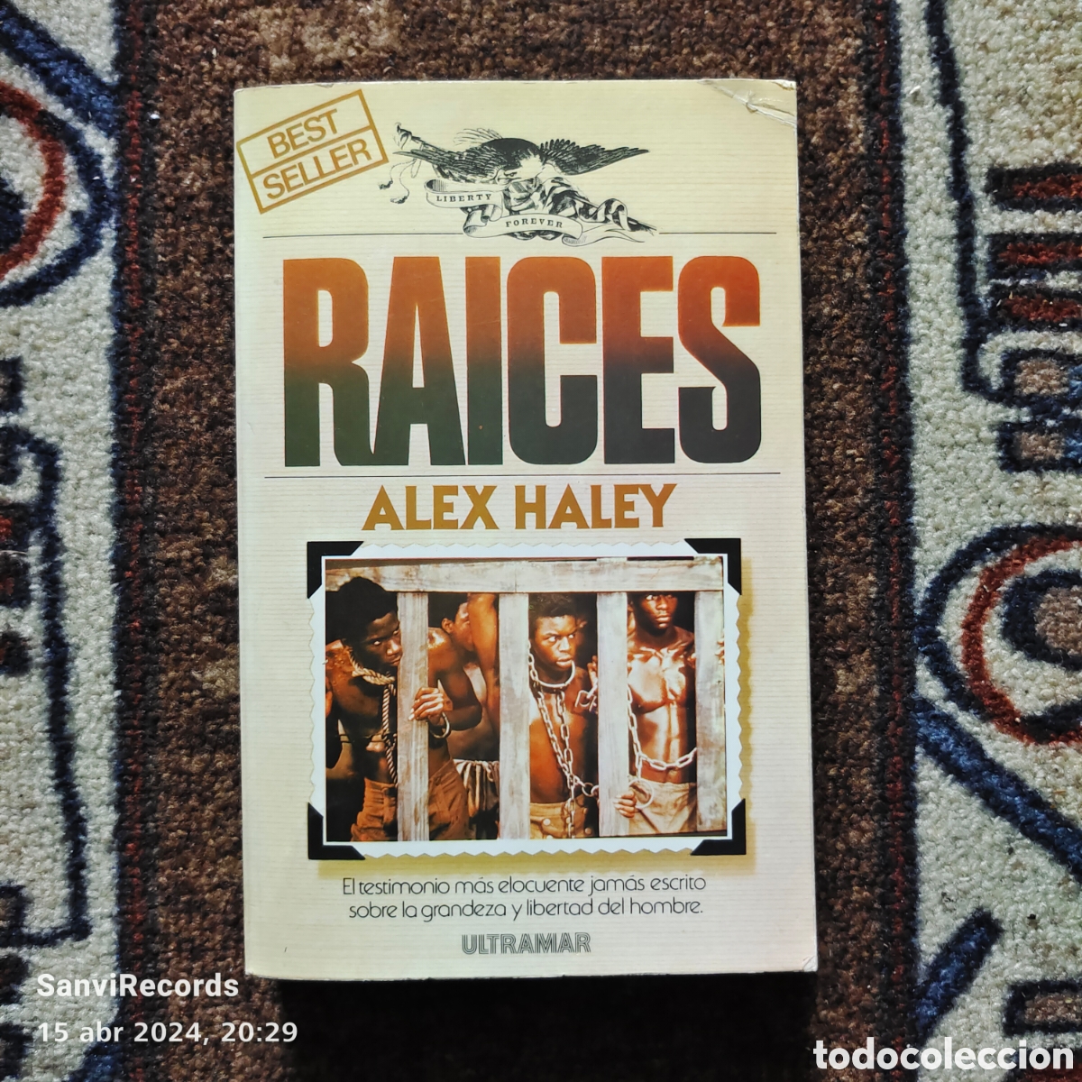 Libros de segunda mano: RAICES (ALEX HALEY) (ULTRAMAR) - Foto 1