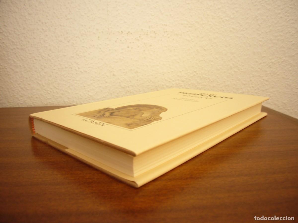 Libros de segunda mano: SEXTO PROPERCIO: ELEG&Iacute;AS (LUMEN, 1990) TELA CON SOBRECUBIERTA. PERFECTO. - Foto 4