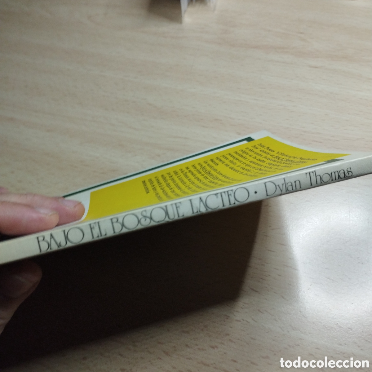 Libros de segunda mano: Bajo el bosque l&aacute;cteo. Dylan Thomas. 1979. Editorial Fontamara 1&ordf; Edici&oacute;n - Foto 3