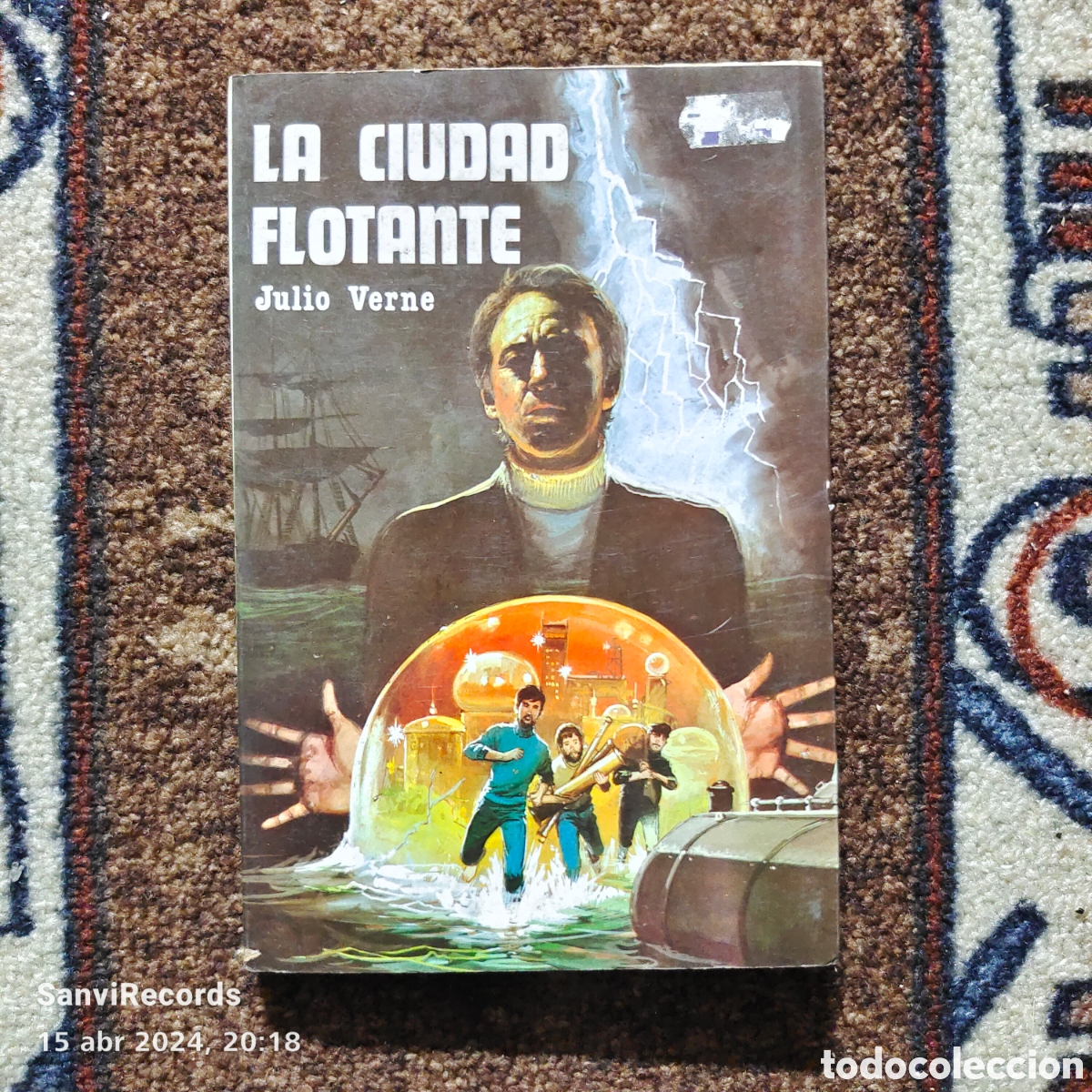 Libros de segunda mano: LA CIUDAD FLOTANTE (JULIO VERNE) - Foto 1