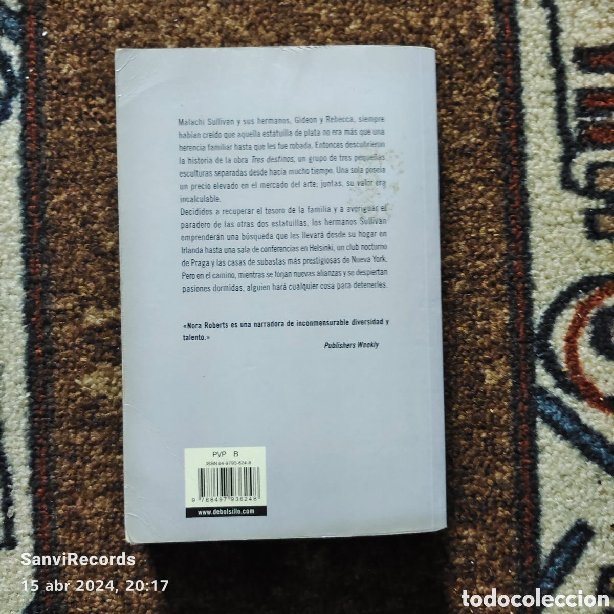 Libros de segunda mano: TRES DESTINOS (NORA ROBERTS) (DEBOLSILLO) - Foto 2