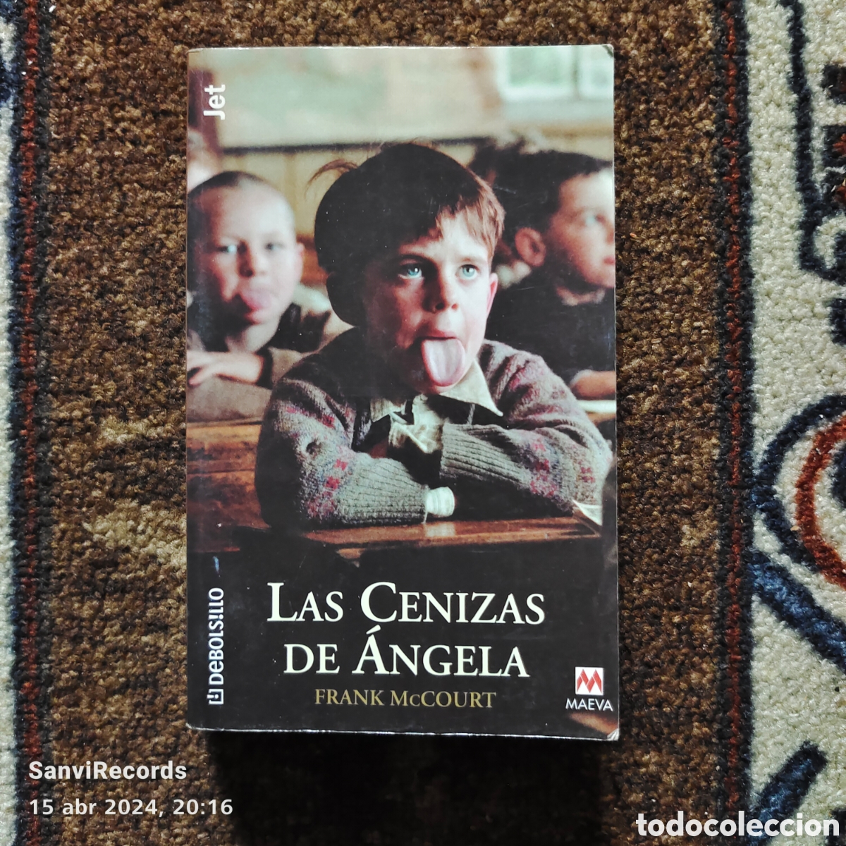 Libros de segunda mano: LAS CENIZAS DE &Aacute;NGELA (FRANK MCCOURT) (DEBOLSILLO) - Foto 1