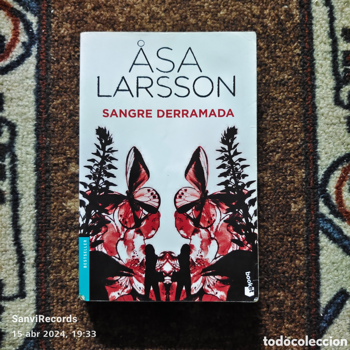 Libros de segunda mano: SANGRE DERRAMADA (&Aring;SA LARSSON) (BOOKET) - Foto 1