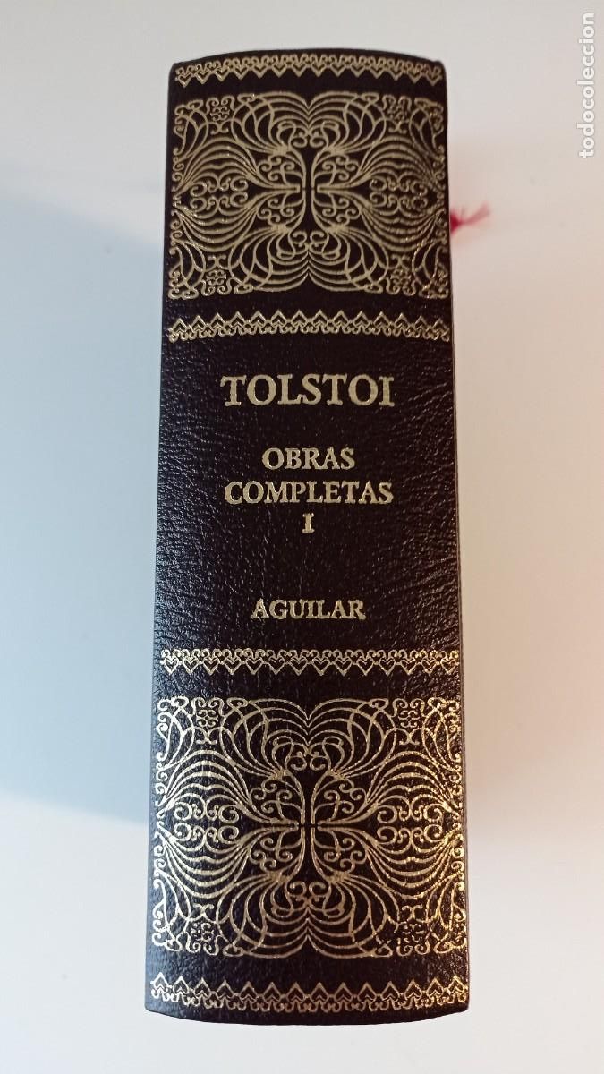Libros de segunda mano: TOLSTOI OBRAS COMPLETAS TOMO I, AGUILAR, 2004 - Foto 3