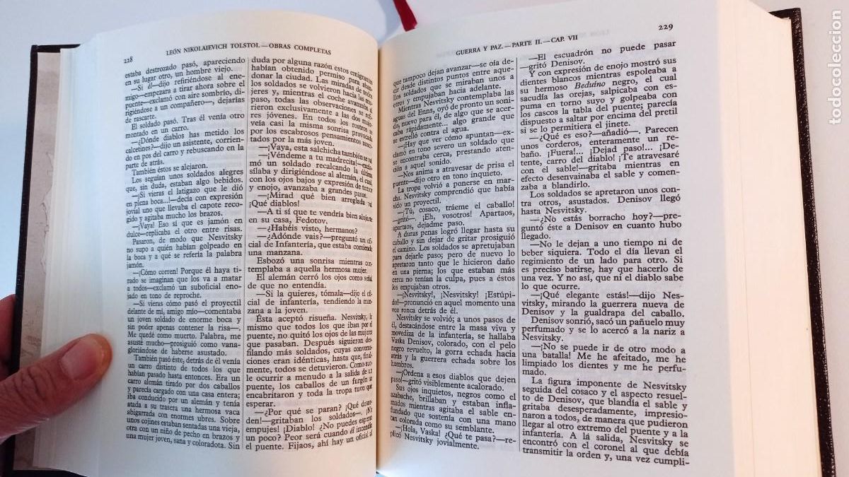 Libros de segunda mano: TOLSTOI OBRAS COMPLETAS TOMO I, AGUILAR, 2004 - Foto 6