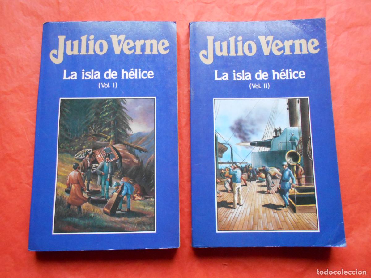 Libros de segunda mano: JULIO VERNE EDICIONES ORBIS S. A. LA ISLA DE HELICE I Y II - Foto 1