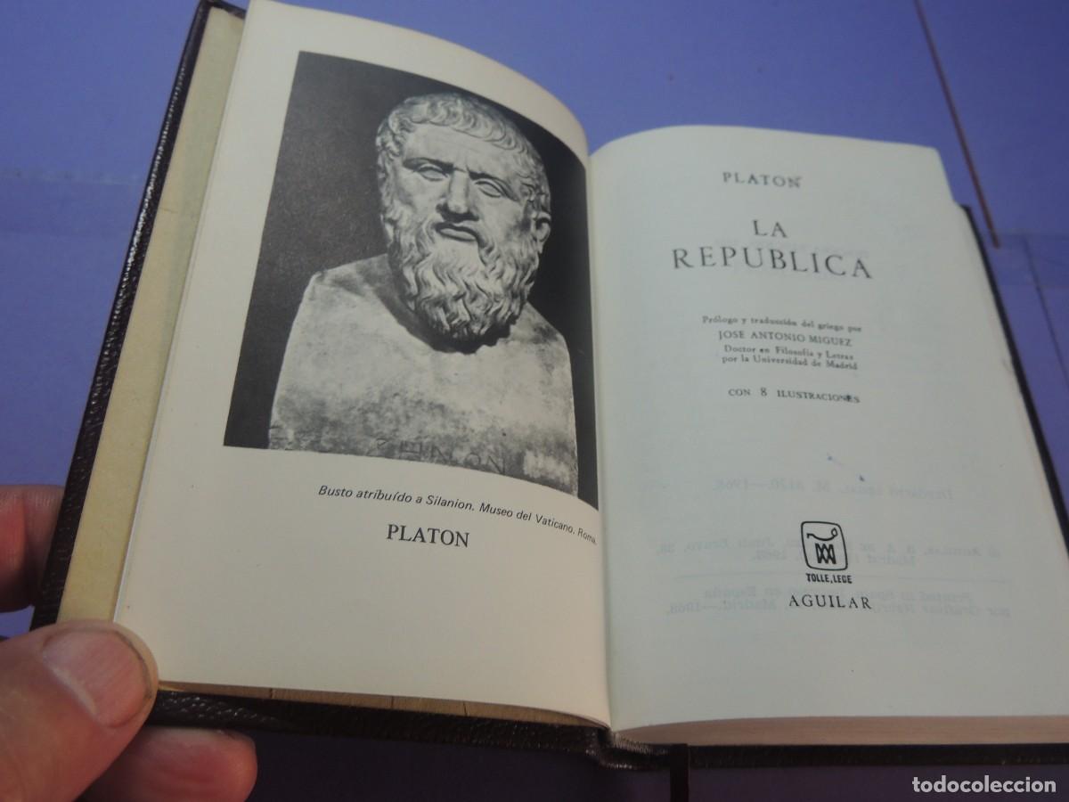 Libros de segunda mano: PLATON.- LA REPUBLICA. AGUILAR 1968 - Foto 3