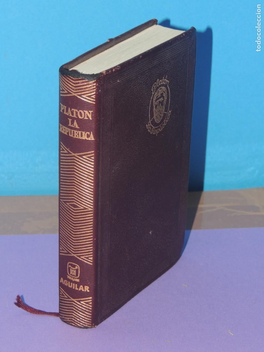 Libros de segunda mano: PLATON.- LA REPUBLICA. AGUILAR 1968 - Foto 1