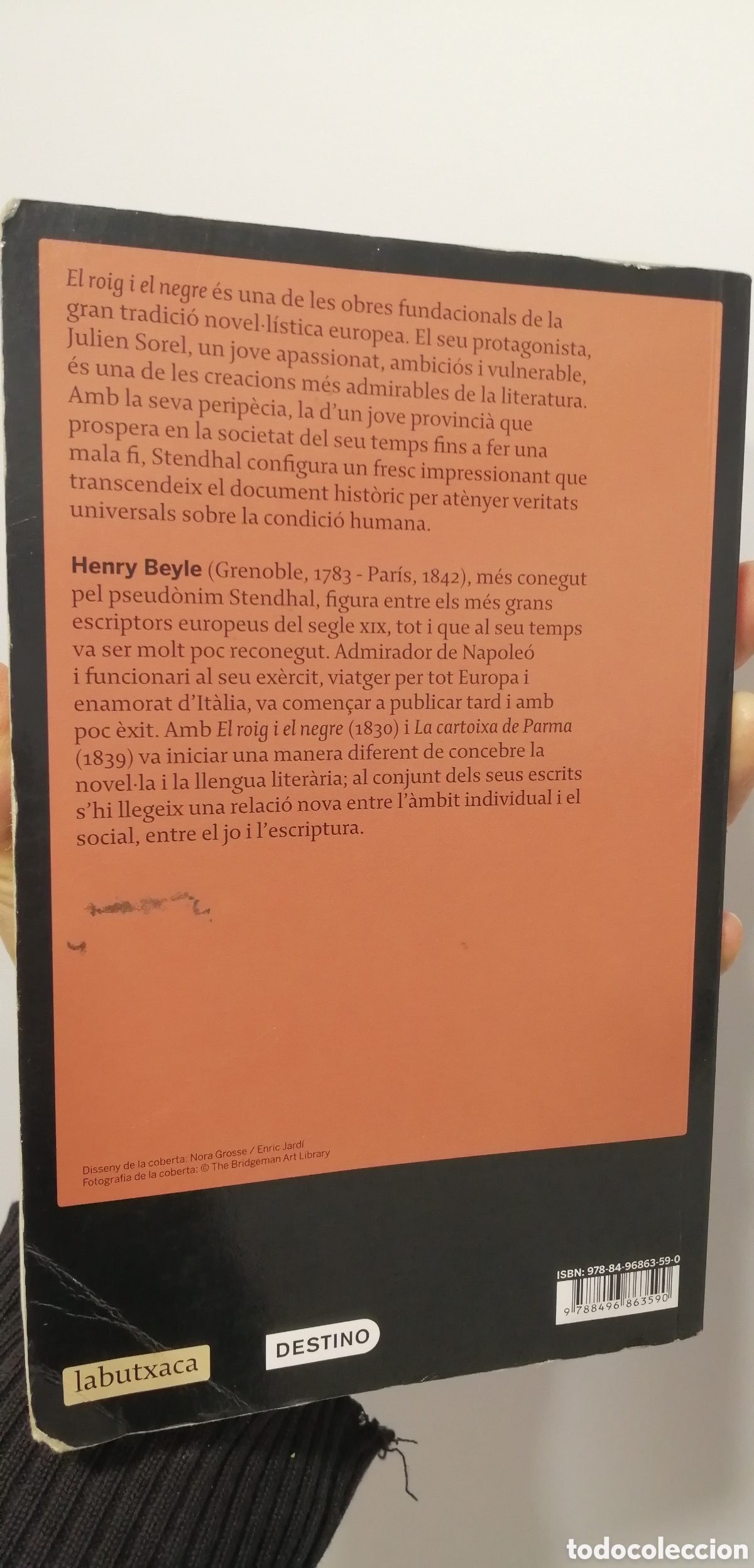 Libros de segunda mano: El roig i el negre Stendhal La butxaca Primera edici&oacute; - Foto 4