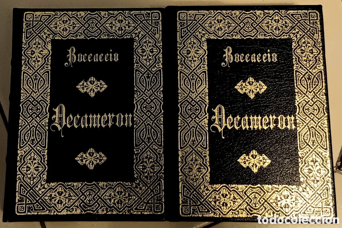 Libros de segunda mano: LIBROS GOYO ● DECAMERON COMPLETA ED. LUJO ● BOCCACIO ● AA99 X0224 ● - Foto 2