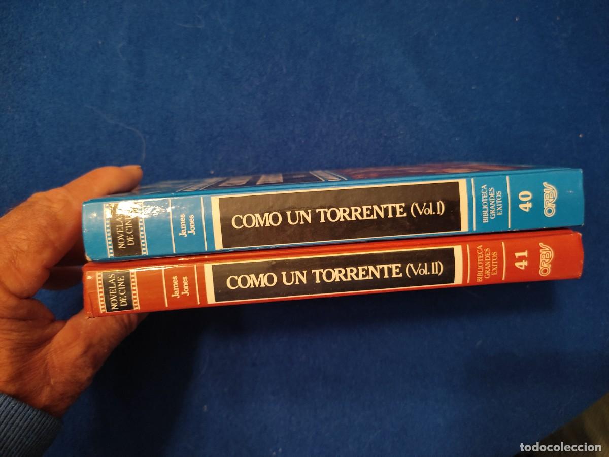 Libros de segunda mano: Como un Torrente James Jones 2 Tomos Editorial Orbis 1988 - Foto 2