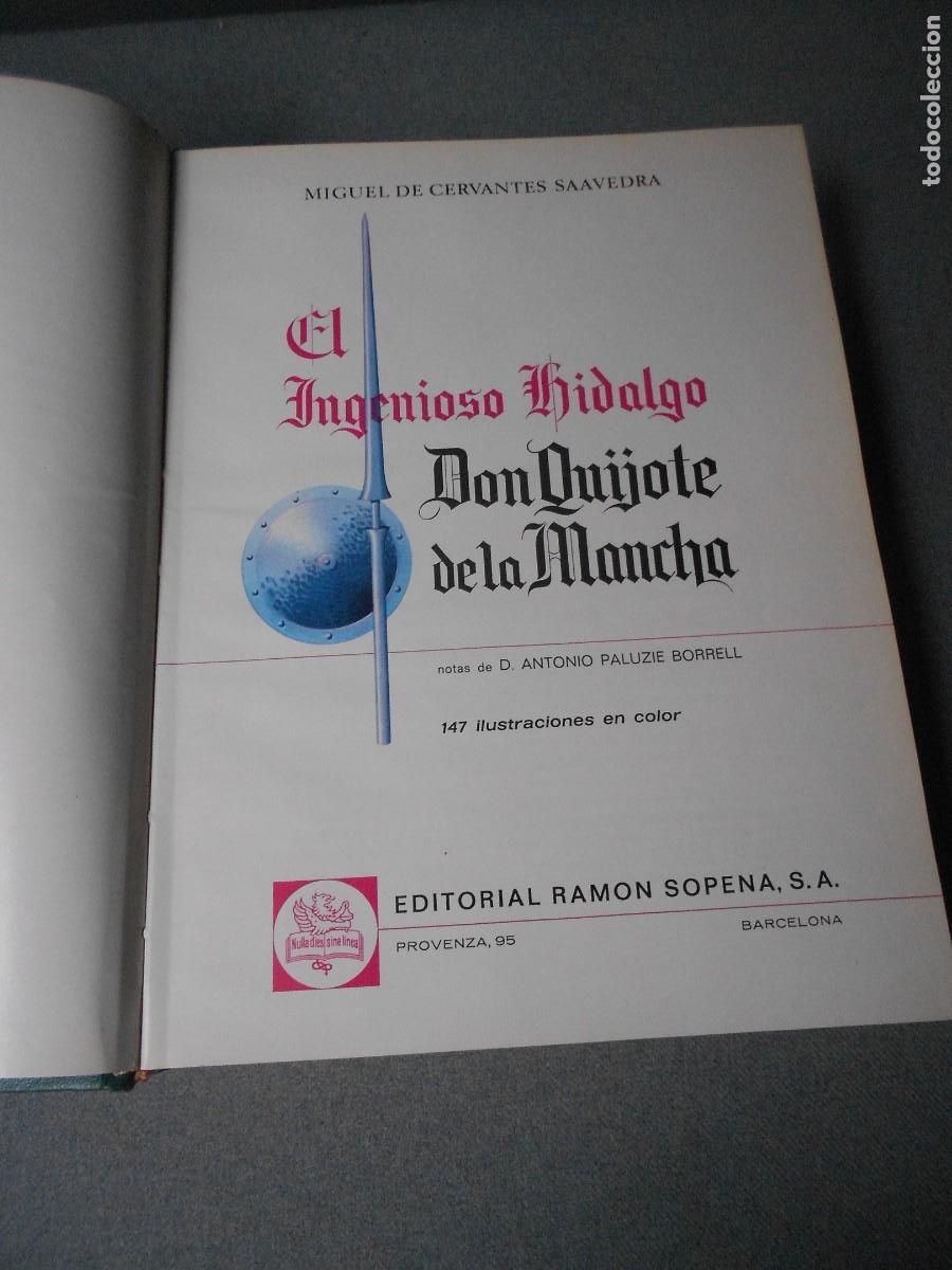 Libros de segunda mano: DON QUIJOTE DE LA MANCHA. - Foto 4