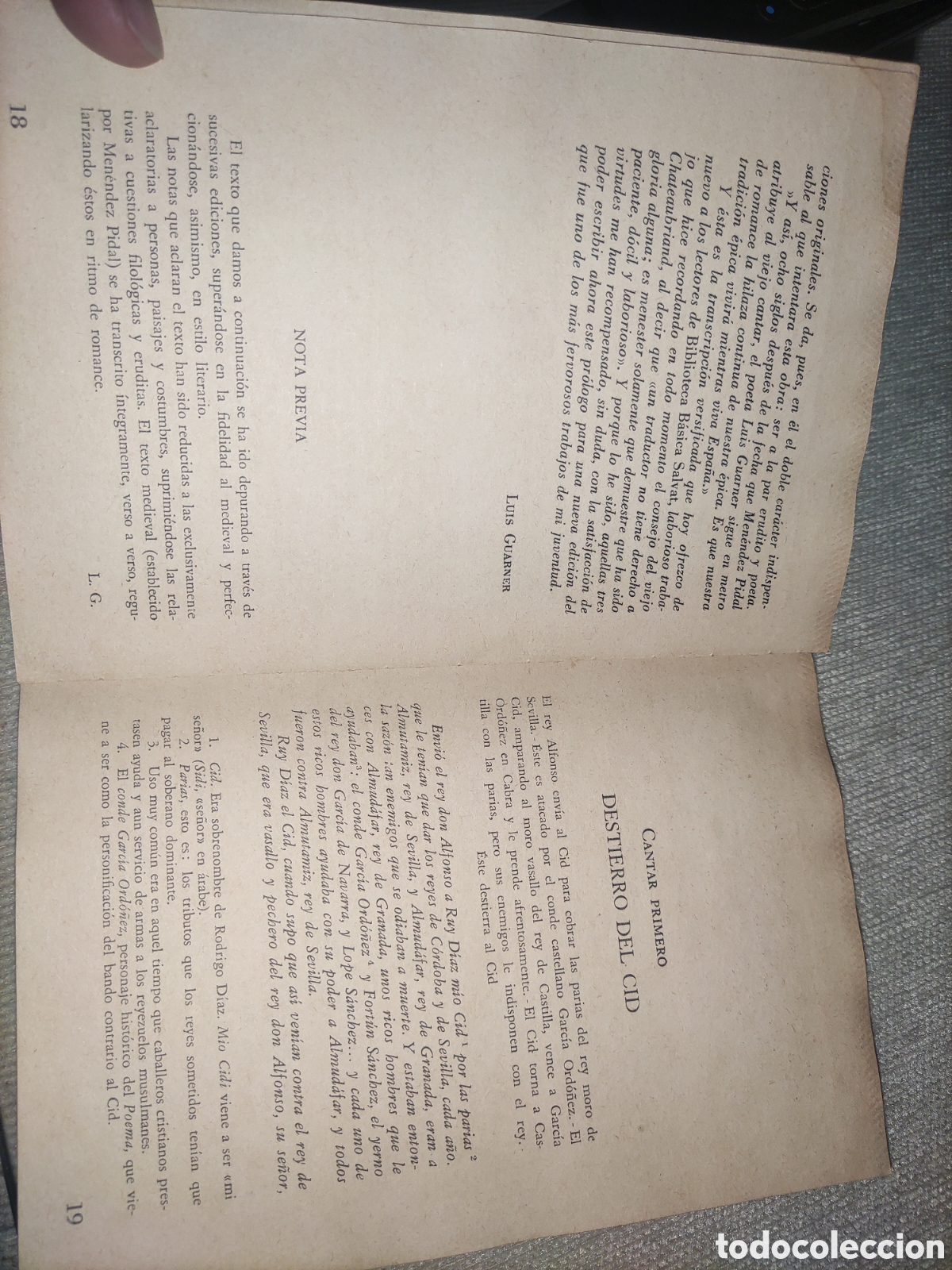 Libros de segunda mano: Poema Mio Cid. - Foto 6