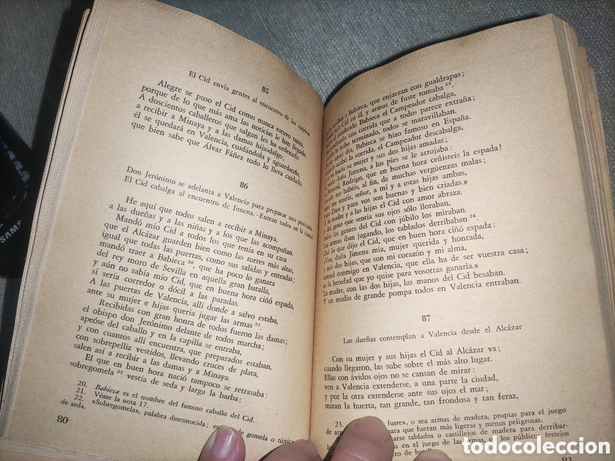 Libros de segunda mano: Poema Mio Cid. - Foto 7