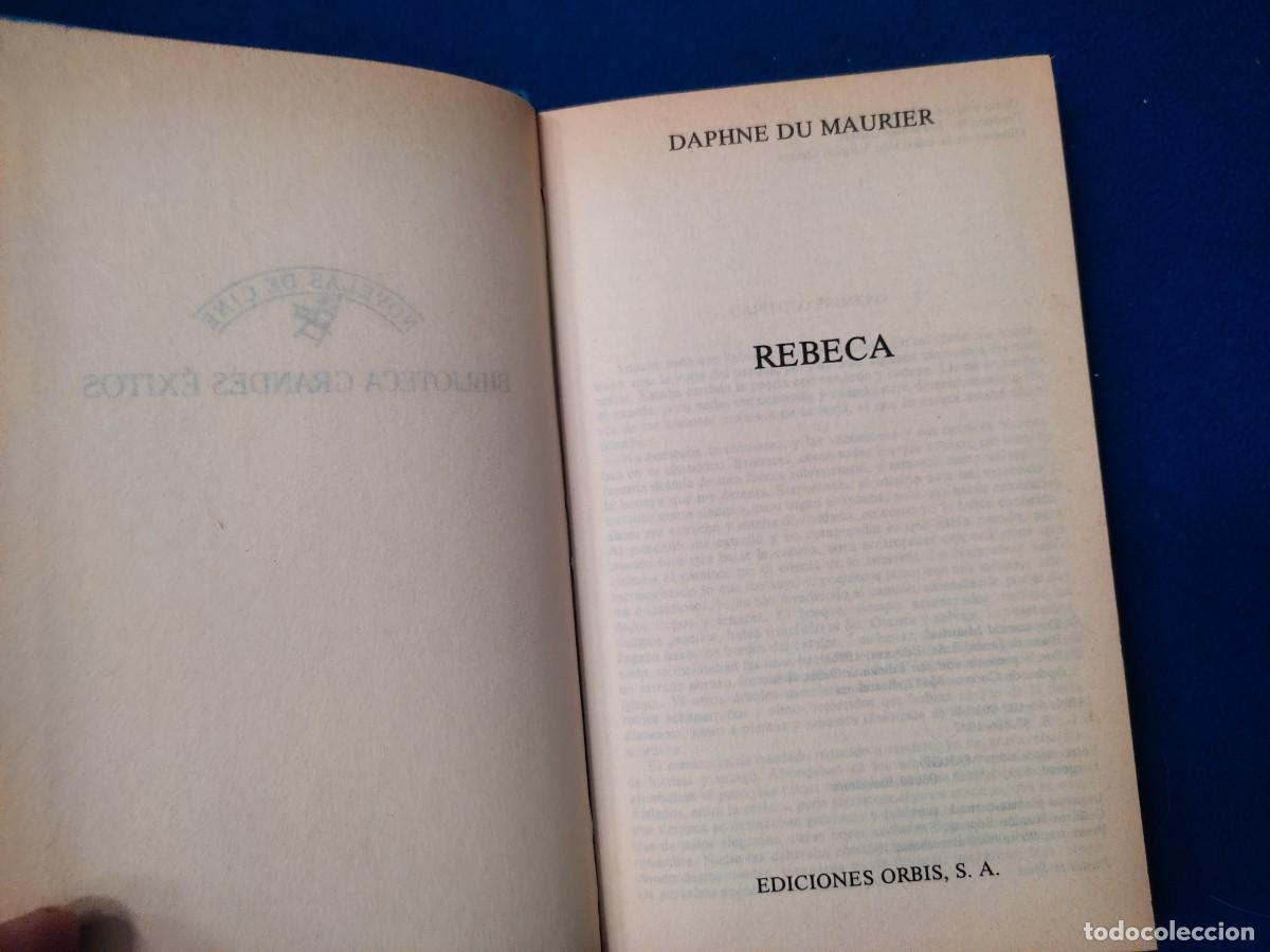Libros de segunda mano: Rebeca Daphne du Marier Editorial Orbis 1988 - Foto 4