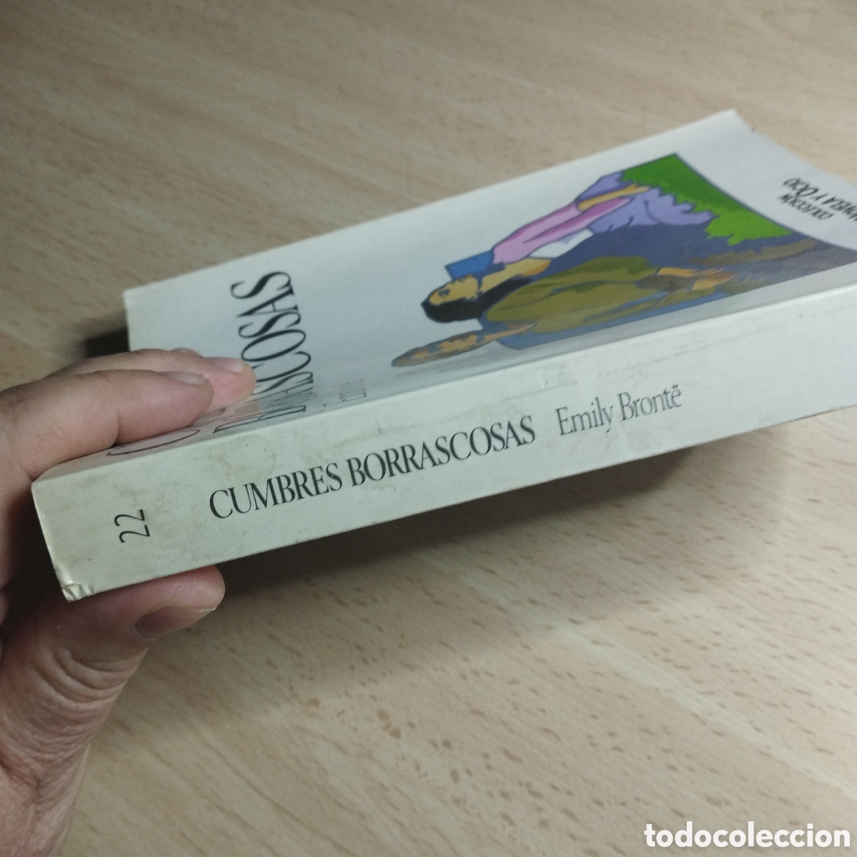Libros de segunda mano: Cumbres Borrascosas. Emily Bront&euml;. 1987 Salvat - Foto 3