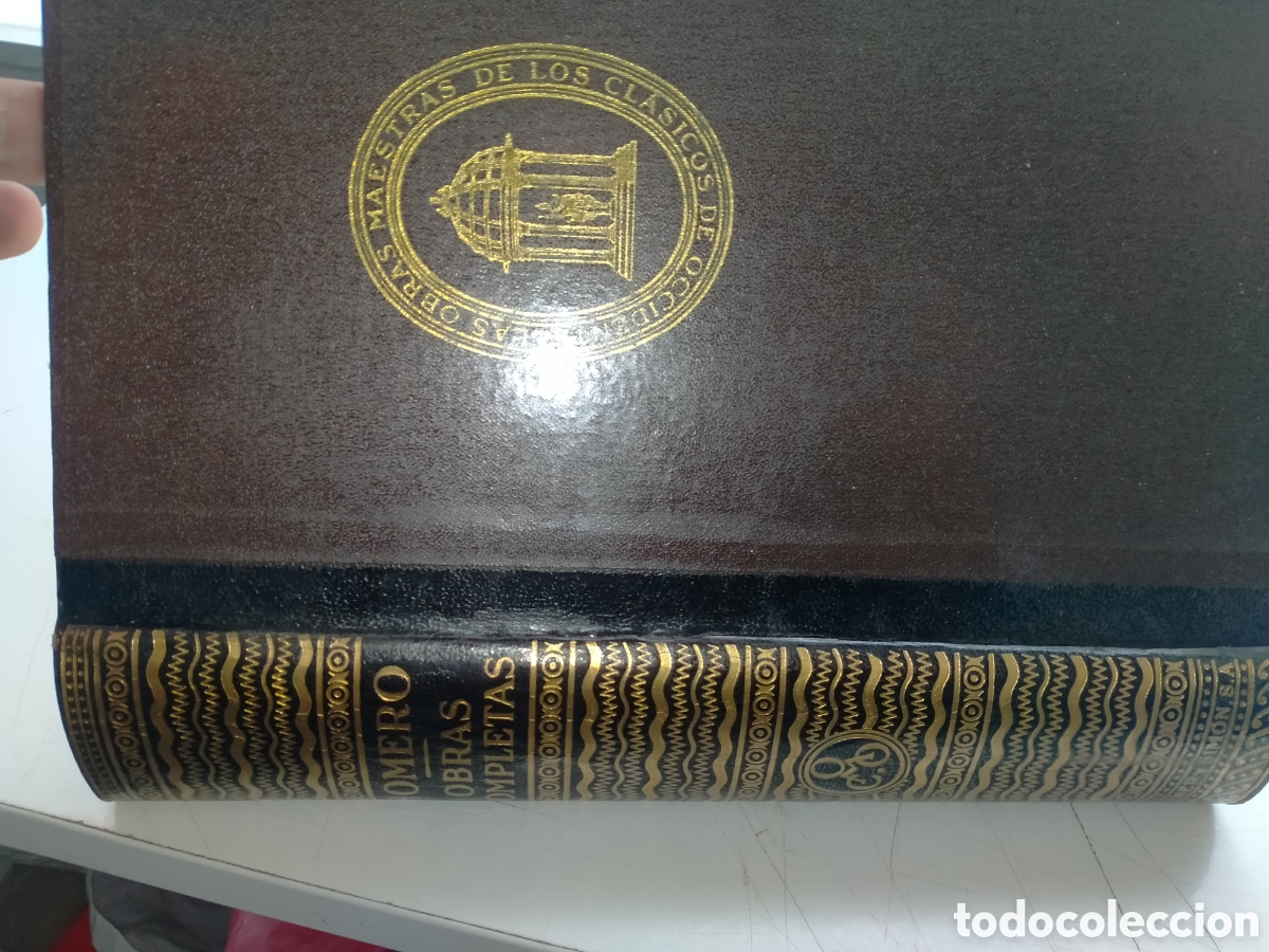 Libros de segunda mano: HOMERO. OBRAS COMPLETAS .MONTANER Y SIMON - Foto 17