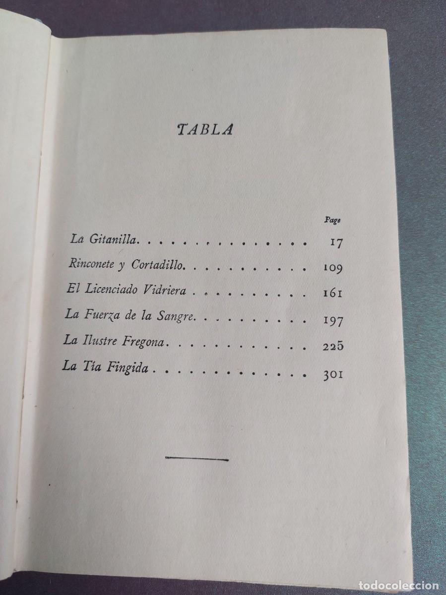 Libros de segunda mano: Novelas ejemplares - Cervantes - Foto 4