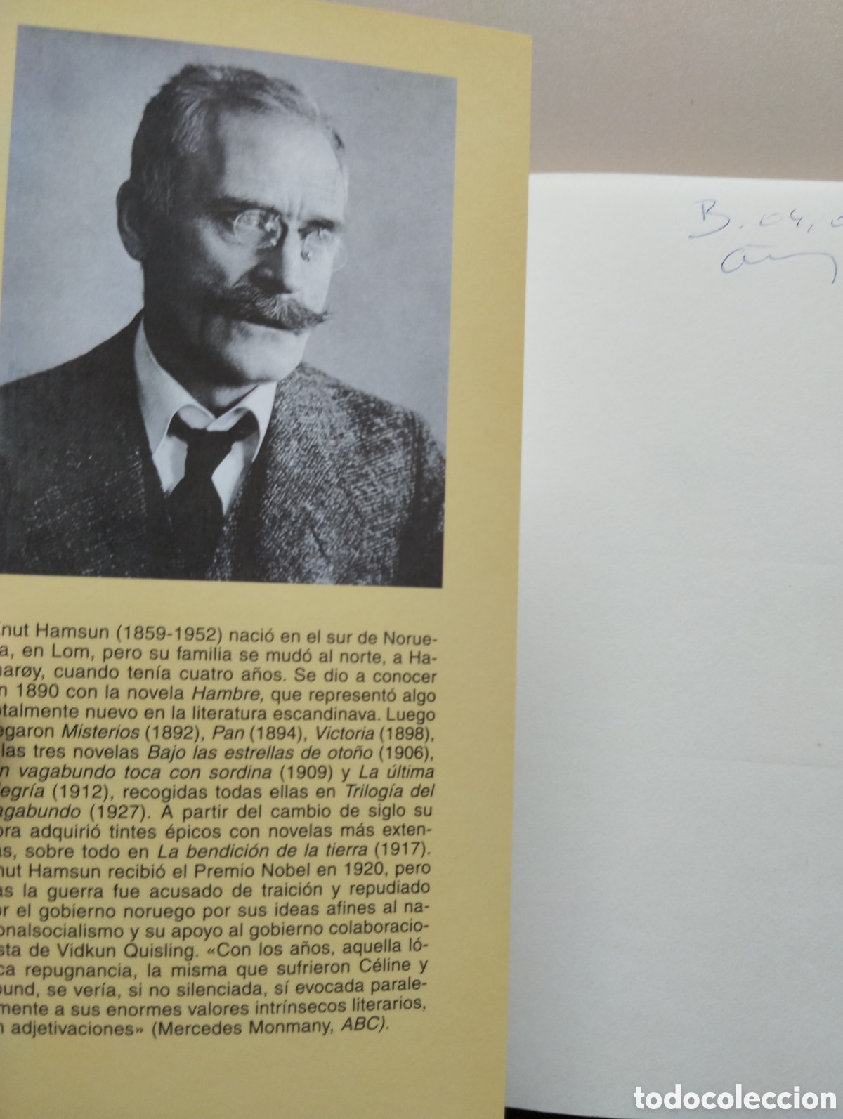 Libros de segunda mano: KNUT HAMSUN PAN ANAGRAMA 2006 - Foto 4