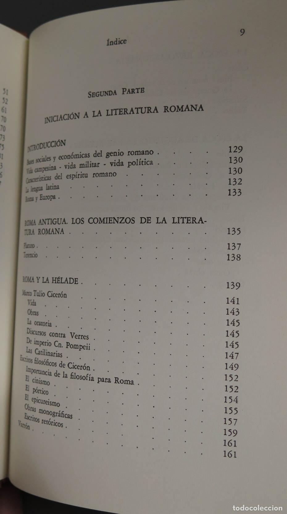 Libros de segunda mano: Literatura de la antiguedad cl&aacute;sica. Forster - Foto 4