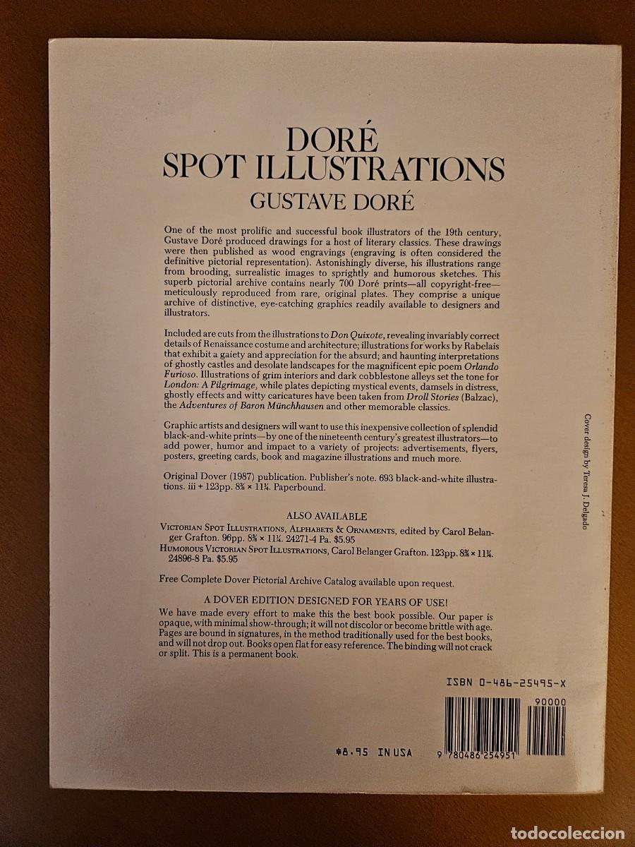 Libros de segunda mano: Dor&eacute; Spot Illustrations. Gustavo Dor&eacute;. A treasury from his masterworks - Foto 2