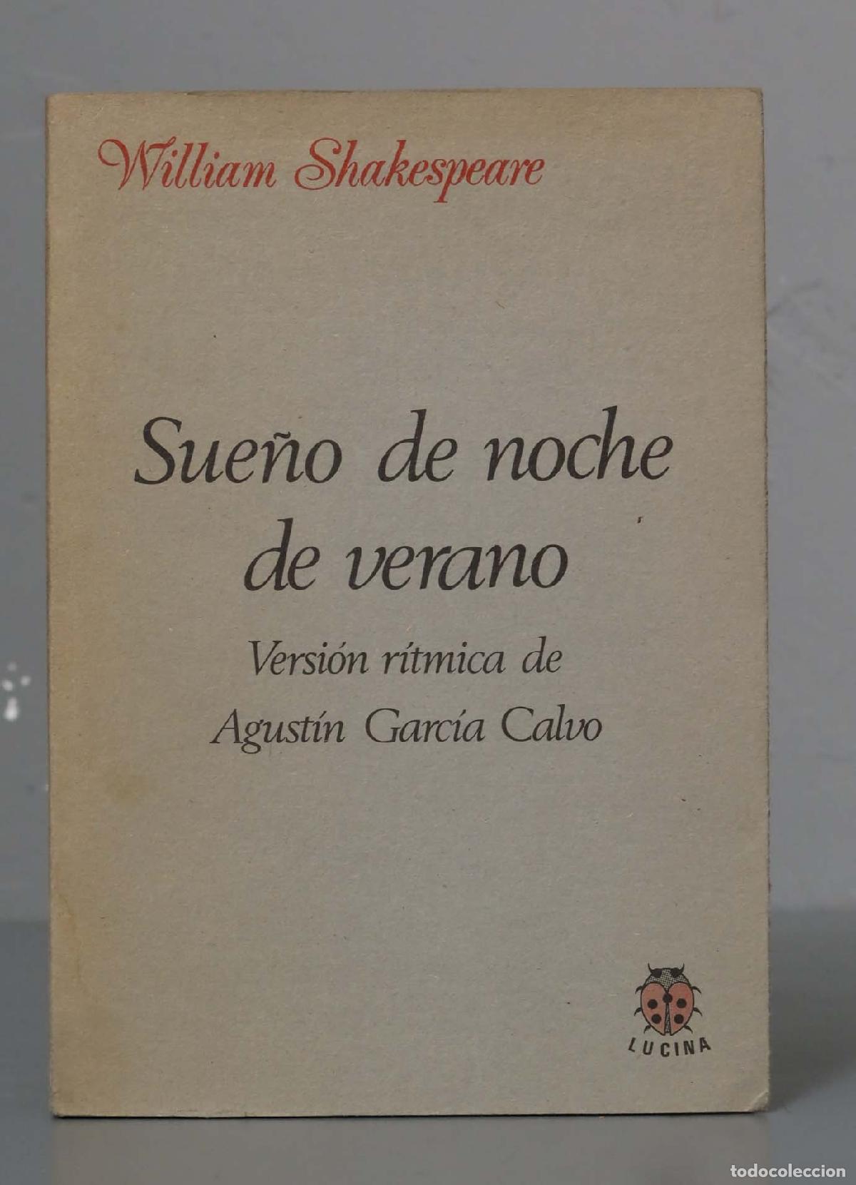 Libros de segunda mano: SUE&Ntilde;OS DE NOCHE DE VERANO. SHAKESPEARE - Foto 1