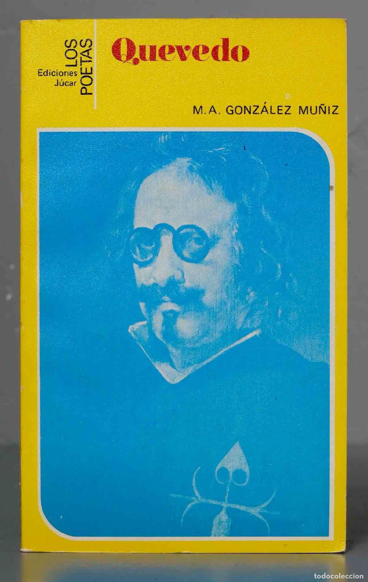 Libros de segunda mano: Quevedo. Los poetas. MU&Ntilde;IZ. 1984 - Foto 1