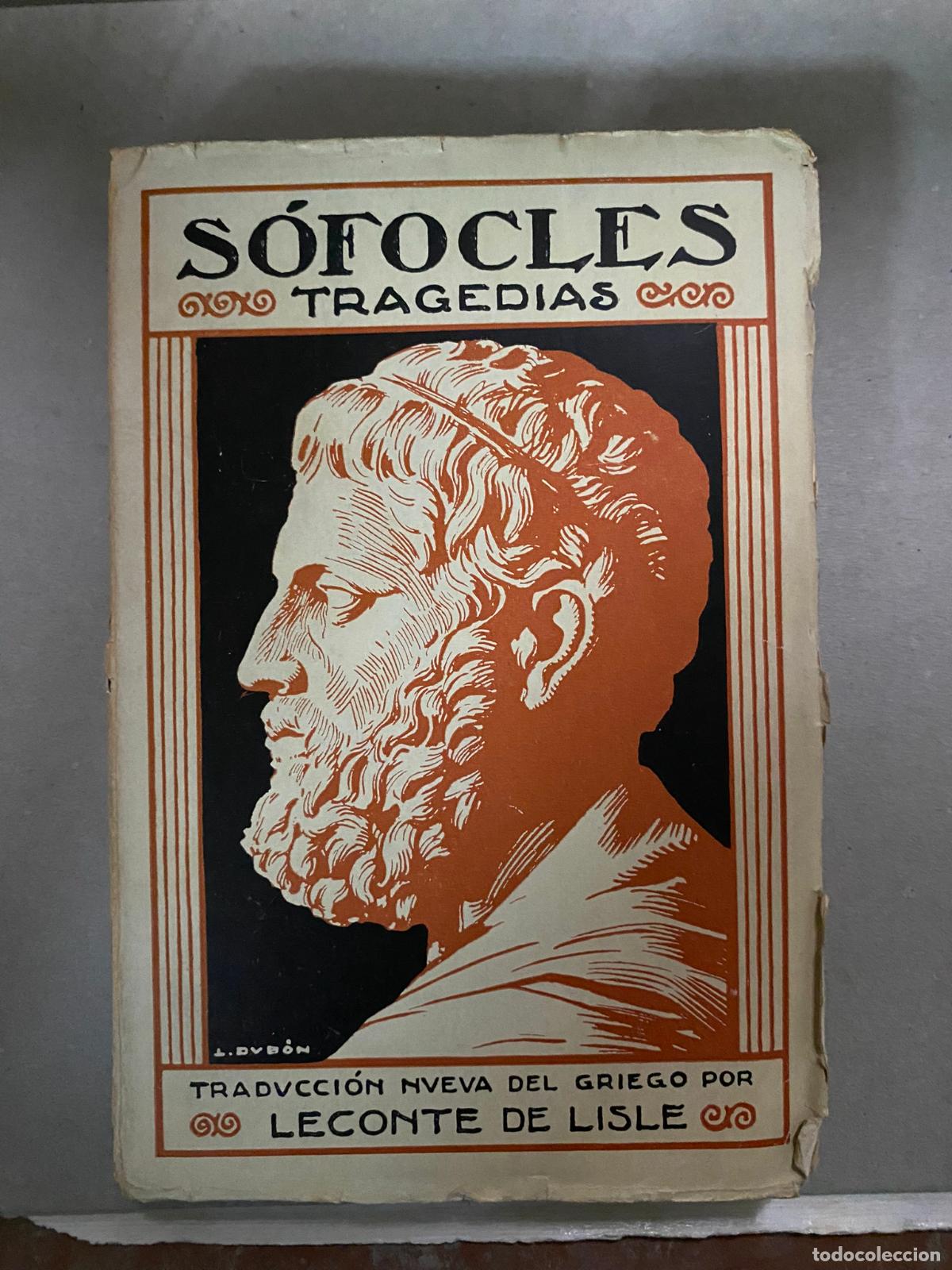 Libros de segunda mano: S&oacute;focles. Tragedias. Tomo I LISLE, Leconte de: - Foto 1