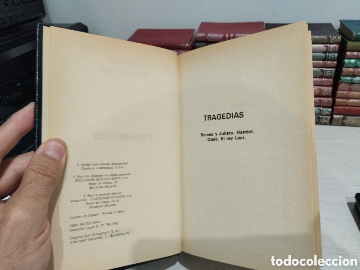 Libros de segunda mano: William Shakespeare. Tragedias: Romeo y Julieta. El rey Lear. Hamlet. Otelo. - Foto 3