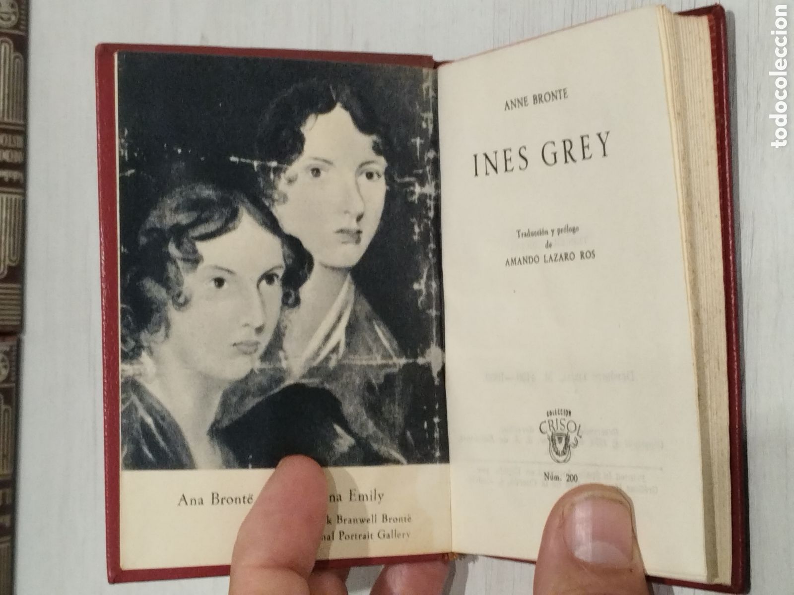 Libros de segunda mano: Anne Bronte. Ines Grey. Aguilar. Crisol 200. - Foto 3